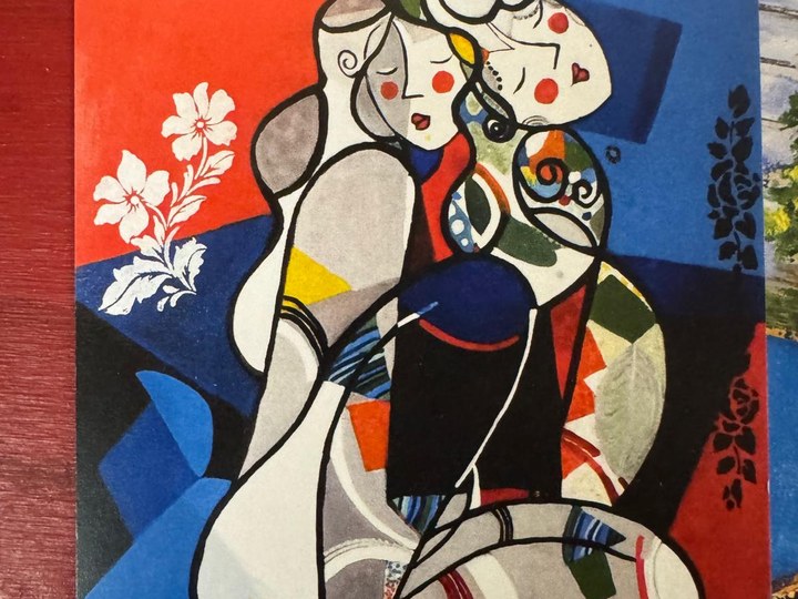 Opera d’arte contemporanea esposta al Vicolo Lavandai - quadro 5