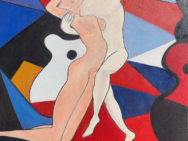 Opera d’arte contemporanea esposta al Vicolo Lavandai - quadro 7