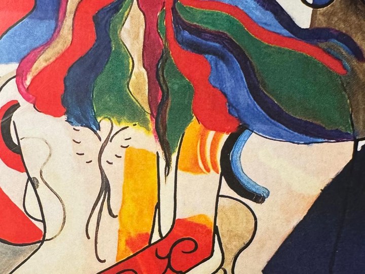 Opera d’arte contemporanea esposta al Vicolo Lavandai - quadro 9